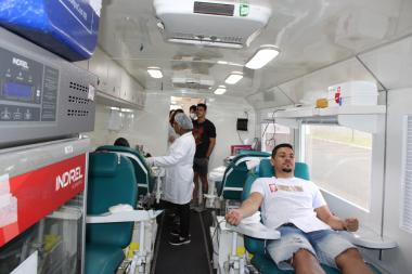 Dia D da campanha de doação da Sudesb e da Hemoba para meio esportivo baiano acontece no Estádio de Pituaçu | SECOM