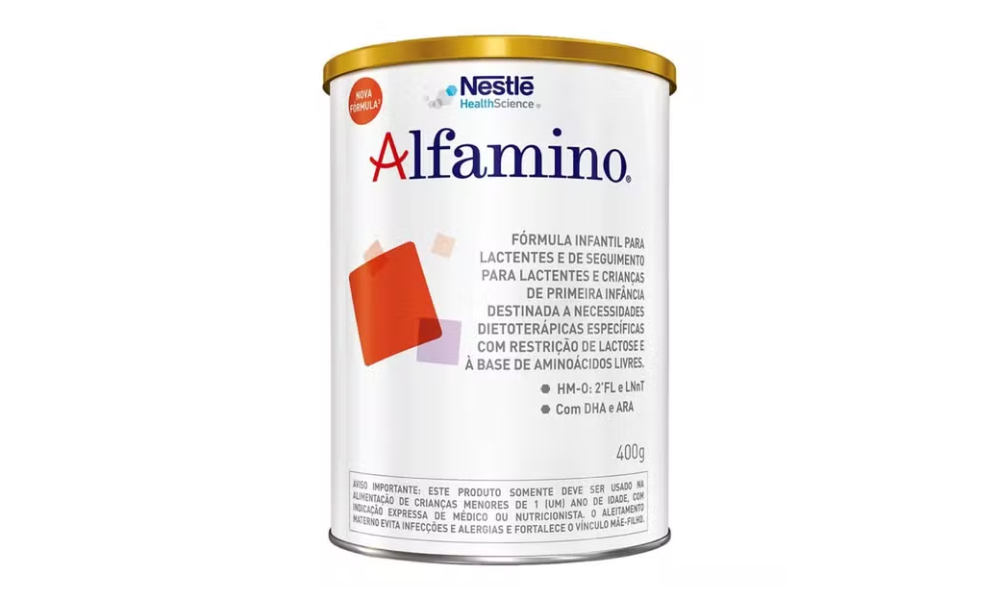 Anvisa manda recolher fórmula Alfamino, da Nestlé, por excesso de selênio e iodo