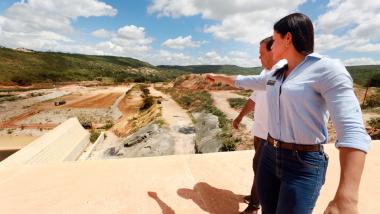 Com obra da Barragem de Baraúnas na reta final, Governo do Estado reforça segurança hídrica na Chapada Diamantina | SECOM
