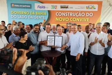 Parceria entre Governo do Estado e União garante implantação do Convive em Feira de Santana fortalecendo o Bahia pela Paz | SECOM
