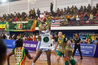 Primeira equipe da Bahia na elite do basquete feminino nacional estreia em casa, nesta terça-feira (17) | SECOM