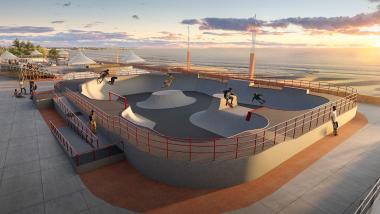 Projeto do Skatepark do Subúrbio, primeira pista de skate do Brasil com selo olímpico, será apresentado nesta segunda-feira (16) | SECOM