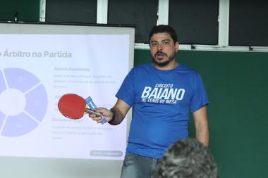 Curso de Arbitragem e Reciclagem de Tênis de Mesa na Bahia acontece neste sábado (18), com inscrições abertas | SECOM
