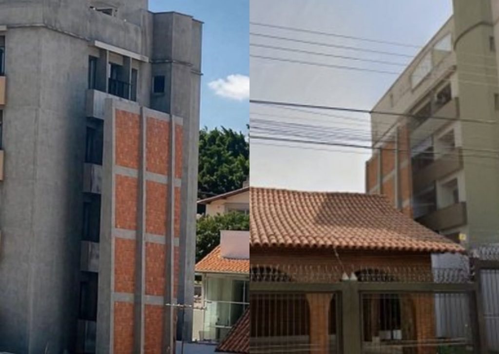 Muro gigante entre casa e prédio viraliza nas redes e divide opiniões; entenda