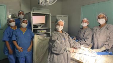 IPERBA realiza primeira cirurgia ginecológica por videolaparoscopia | SECOM