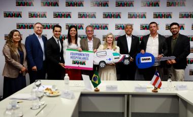 Reunião com prefeito de Dom Basílio trata de abastecimento de água e garante novos investimentos do Governo da Bahia | SECOM