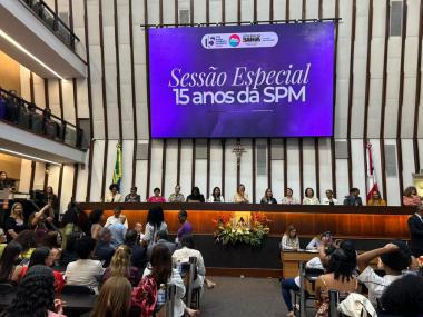 Sessão especial na Alba celebra 15 anos de criação da Secretaria das Mulheres do Estado da Bahia | SECOM