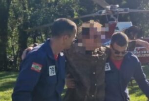 Trilheiro é encontrado vivo após 5 dias desaparecido em Santa Catarina