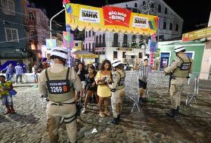 Ações para segurança e acolhimento ao turista ganham reforço no São João da Bahia do Centro Histórico de Salvador | SECOM