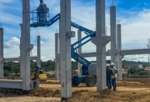 Conder avança na construção do Hospital e Maternidade Regional do Sisal, em Serrinha | SECOM