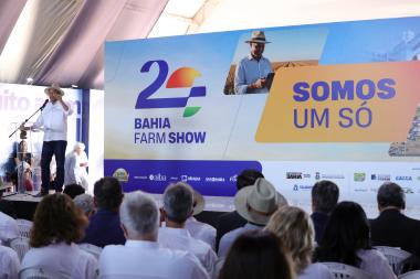 Governador participa da abertura oficial do 20° Bahia Farm Show em Luís Eduardo Magalhães | SECOM