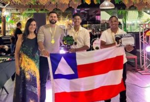 Projeto de estudantes do CETEP do Sisal garante credencial para evento na Espanha | SECOM
