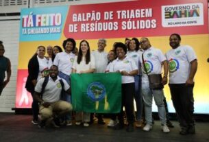 Unidade de triagem para cooperativas de reciclagem amplia inclusão produtiva e fortalece agenda ambiental na Bahia | SECOM