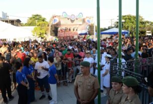 Chegada do Fogo Simbólico ao Panteão de Pirajá marca início das celebrações do 2 de Julho em Salvador