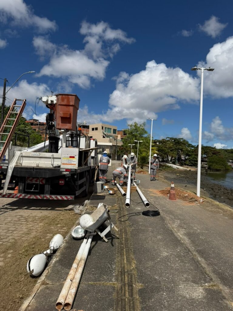 DSIP moderniza iluminação e reforça ações de manutenção em comunidades do Subúrbio – Prefeitura Municipal de Salvador