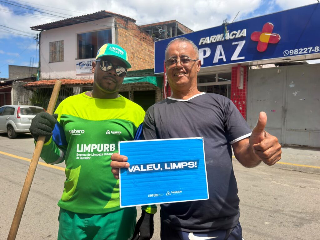 Prefeitura leva mutirão de limpeza ao Bairro da Paz nesta quarta-feira (16) – Prefeitura Municipal de Salvador