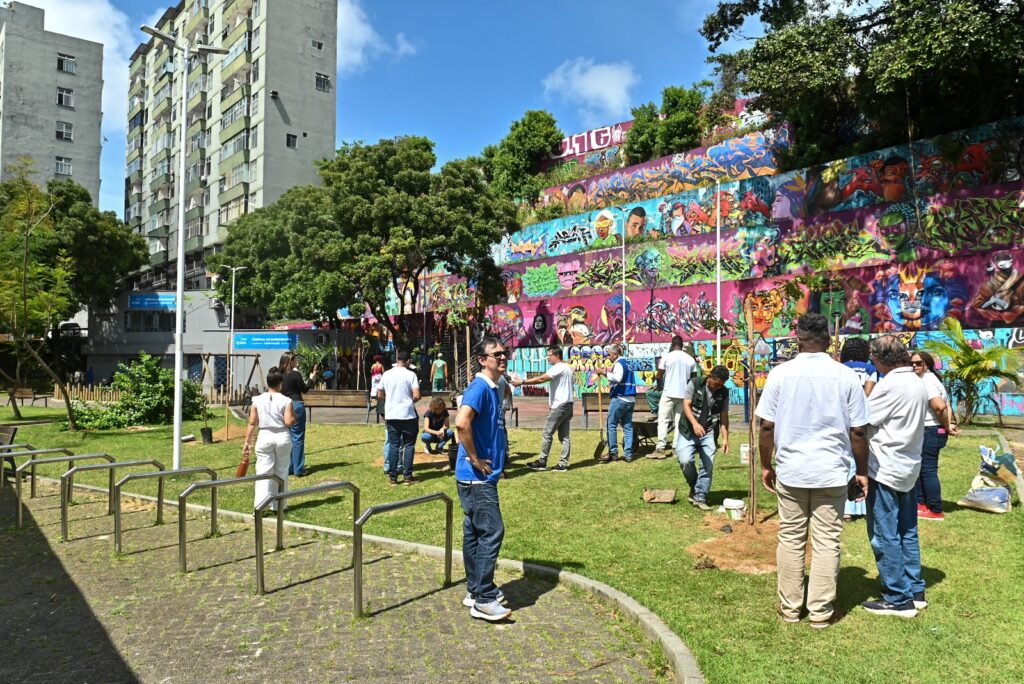 Prefeitura realiza plantio de mudas na revitalização urbana da região da Barroquinha – Prefeitura Municipal de Salvador