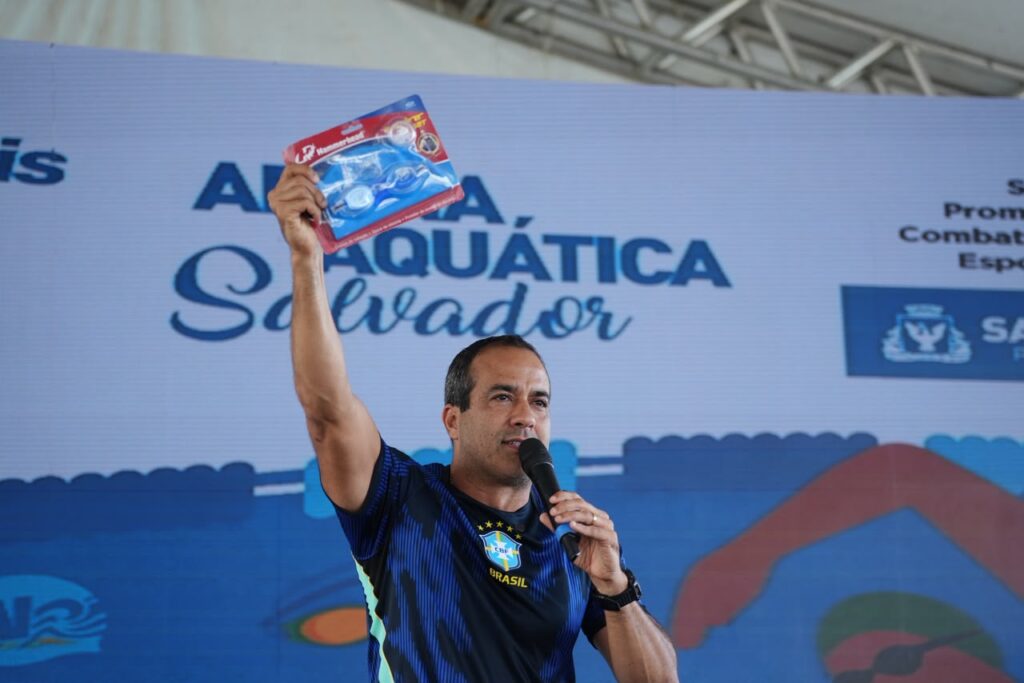 Bruno Reis anuncia ampliação para 3 mil vagas na Arena Aquática Salvador ainda em 2026 – Prefeitura Municipal de Salvador