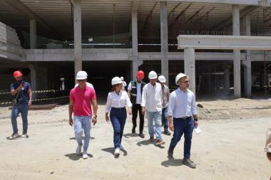 Com recursos do PAC, obras do Hospital e Maternidade Regional do Sisal avançam e chegam a 35% | SECOM