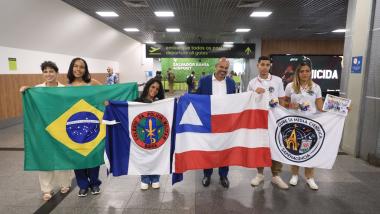 Estudantes da rede estadual representam a Bahia em encontro internacional de pesquisa na Colômbia | SECOM