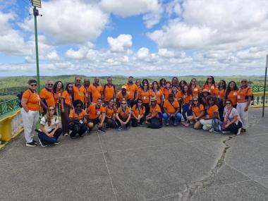 Guias de turismo fazem famtour em Candeias e conhecem atrativos históricos do destino | SECOM