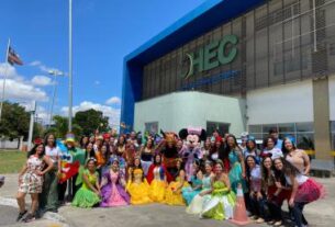 HEC celebra o mês das Crianças com cortejo e ações de humanização | SECOM