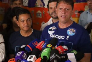 Reeleito em SP, Tarcísio promete mais entregas para o próximo mandato