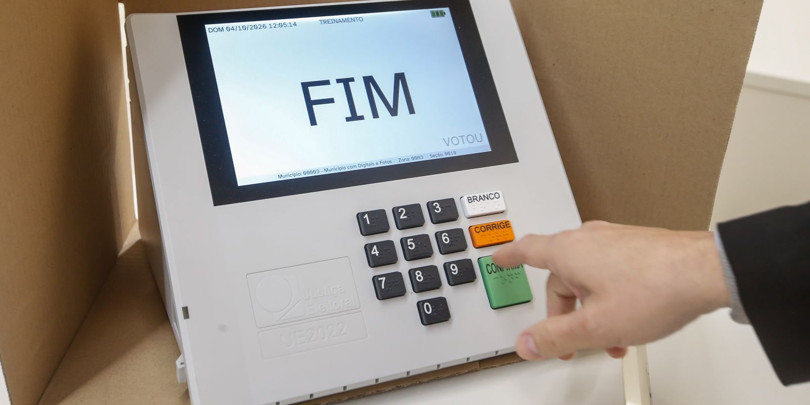 SP: urnas são abertas às 8h e 33 passam por teste de integridade