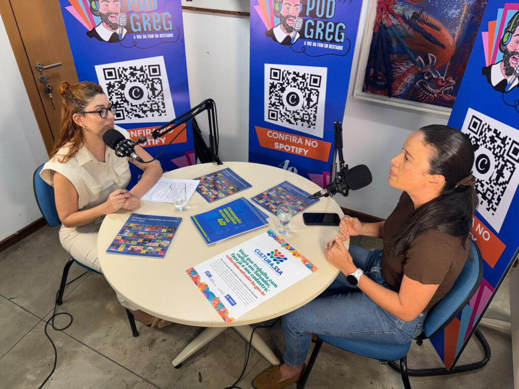 Segundo episódio do PodGreg discute legislação cultural com advogada da FGM – Prefeitura Municipal de Salvador